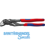 KNIPEX Zangenschl�ssel 8602 SW-52 mm, 19 Positionen, 2K-Griff, grau, L=250 mm