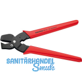 KNIPEX Ausklinkzange 9061, Kapazit�t 16 x 32 mm, KS-Griff, br�niert, L=250 mm