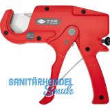 KNIPEX Rohrabschneider f�r Kunststoffrohre 9410, 6-35 mm, Alu rot, L=185 mm