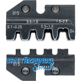 KNIPEX Crimpeinsatz 974904, unisolierte offene Steckverbinder 2,8+4,8 mm