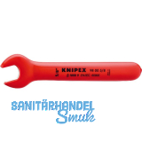 KNIPEX Einmaulschl�ssel isoliert Zoll, SW 5/8", Maulstellung 15�, L=165,1 mm