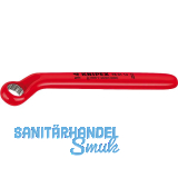 KNIPEX Ringschl�ssel gekr�pft isoliert SW 22 mm, H�he Kr�pfung 30 mm, L=225 mm