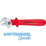 KNIPEX Einmaulschl�ssel isoliert verstellbar 9807, SW bis 30 mm, L=260 mm