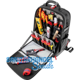 KNIPEX Werkzeug-Rucksack Modular X18 Elektro 22-teilig