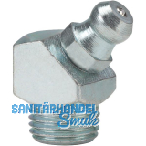 Kegelkopf (Hydraulik) Schmiernippel 45� Winkel H2 Gewinde Gr��e M6 x 1