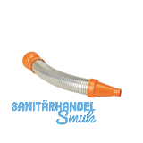 PRESSOL Auslaufrohr Metall 300 mm flexibel passend zu Wei�blech Trichter