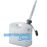 PRESSOL Wasserkanister Polyethylen mit Auslaufrohr Inhalt 10 Liter