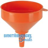 PRESSOL Kunststofftrichter mit Edelstahlsieb � 200 mm