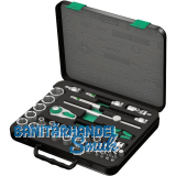 WERA Zyklop Speed Steckschl�ssel- und Bit Satz 1/2" 8100 SC 2 37-teilig