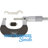 MITUTOYO B�gelmessschraube mit Einstellma� DIN 863/1 Messbereich 25-50 mm