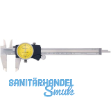 MITUTOYO Uhrenmessschieber 505-730 mit Feststellschraube Messbereich 0-150 mm