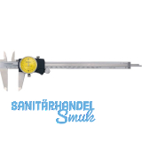 MITUTOYO Uhrenmessschieber 505-731 mit Feststellschraube Messbereich 0-200 mm