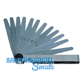 F�hlerlehre Messbereich 0,05-1,00 mm Blattl�nge 100 mm 20 Blatt