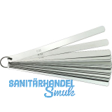 RICHTER F�hlerlehre Messbereich 0,05-1,00 mm Blattl�nge 200 mm 20 Blatt