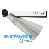 HELIOS PREISSER F�hlerlehre Messbereich 0,05-0,50 mm Blattl�nge 100 mm 8 Blatt