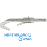 HELIOS PREISSER Messschieber 3-Punkt mit Feststellschraube Messbereich 4-40 mm