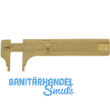 HELIOS PREISSER Knopfma� Messing Messbereich 0-100 mm