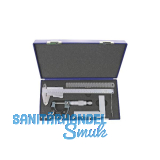 Messzeugsatz im Kunststoffkassette 4-teilig