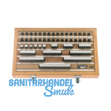 HELIOS PREISSER Parallel - Endma�satz 861/1 DIN 3650 Toleranzklasse 1 47-teilig