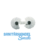 Radienschablone 15.5-25 mm 15 Blatt zum Messen von Innen- und Au�enradien