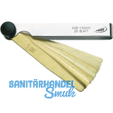 HELIOS PREISSER F�hlerlehre Messbereich 0,05-1,00 mm Blattl�nge 100 mm 20 Blatt