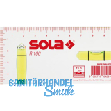 SOLA Klein-Wasserwaage R100 Abmessung 100 x 50 x 15 mm