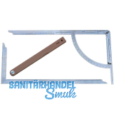 HEDUE Zimmermannswinkelger�t Alpha Classic Set M900d 3-teilig