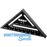 SOLA Sparrenwinkel RS 18 185 x 185 mm schwarz beschichtet