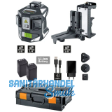 LASERLINER Kreuzlinienlaser X3-Laser Pro 3,7 V 4,5 Ah (IEC) Li-Ion