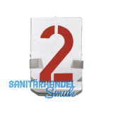 Signierschablonen-Satz Ziffern 80 mm