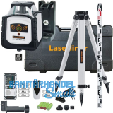 LASERLINER Rotationslaser Cubus G 210S mit Stativ