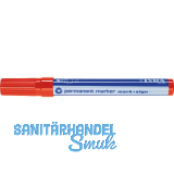 LYRA Permanent-Marker 112 Strichbreite 1-4 mm rot runde Spitze