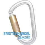 KRATOS Karabiner Stahl keylock natur �ffnungsweite 22 mm