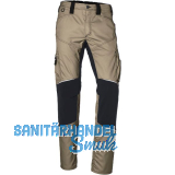 K�BLER Stretchhose Activiq sandbraun/schwarz 46