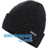 K�BLER Strick Haube - M�tze 8207 schwarz unisex