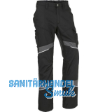 K�BLER Bundhose Activiq cotton+ schwarz/anthrazit 52