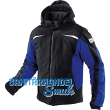 K�BLER Winter-Softshelljacke Form 1041 schwarz/kornblau S