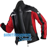 K�BLER Ultrashelljacke Form 1141 schwarz/mittelrot XL
