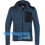 K�BLER Strickjacke Light Form 1441 dunkelblau/schwarz L
