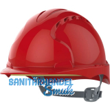 JSP Industrieschutzhelm EVO�3 EN 397 OneTouch-Gleitverschluss Farbe rot