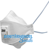 3M Feinstaubmaske 9322+Gen3 Filterklasse FFP2 mit Ausatemventil Gummiband blau