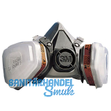 3M Atemschutzmaske 6223M Set Schutzstufe A2P3 mit Ausatemventil