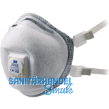 3M Schwei�ermaske 9928 Filterklasse P2 mit Ausatemventil
