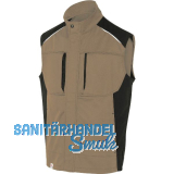 K�BLER Weste Activiq 7250 sandbraun/schwarz M