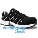 JORI Sicherheitshalbschuh Speedy Black-Silver Low ESD S1P 39