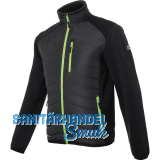 K�BLER Hybridjacke Form 1342 schwarz/neongr�n XS