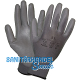 STAFFL Schutzhandschuh PU-Touch grau Gr��e 10