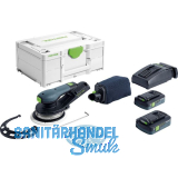 FESTOOL Akku-Exzenterschleifer ETSC 2 150 Plus 18 Volt / 4,0 Ah (IEC) Li-Ion
