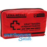 LEINA KFZ-Verbandtasche Gr��e 215 x 55 x 130 mm rot