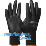 GEBOL Schutzhandschuh Micro Flex schwarz Gr��e 9